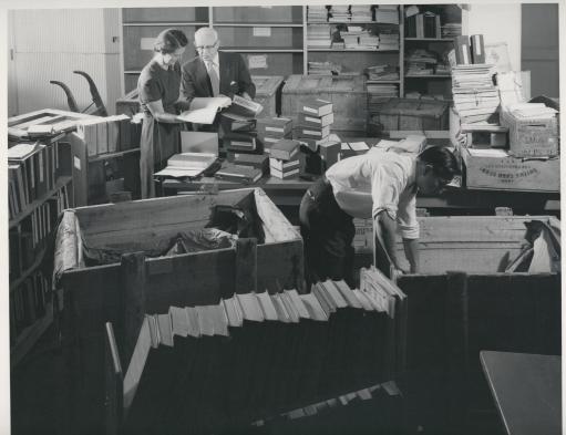 Image result for archivists 1950s